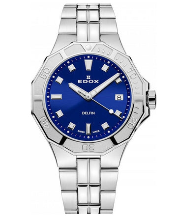 Ceas de dama EDOX Delfin Diver Lady 53020-3M-BUN