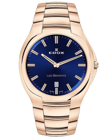 Ceas barbatesc EDOX Les Bemonts 56003-37R-BUIR