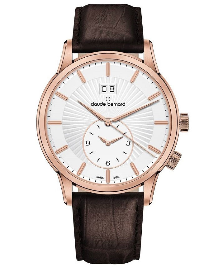 Ceas barbatesc Claude Bernard Classic 2nd Time Zone 62007-37R-AIR