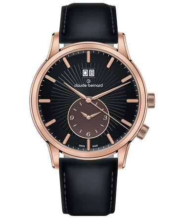 Ceas barbatesc Claude Bernard Classic 2nd Time Zone 62007-37R-NIBRR