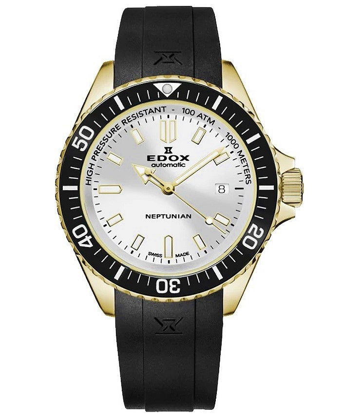 Ceas barbatesc EDOX Neptunian Automatic 80120-37JCA-AID