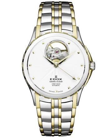 Ceas de dama EDOX Automatic Grand Ocean Open Heart 85013-357J-AID