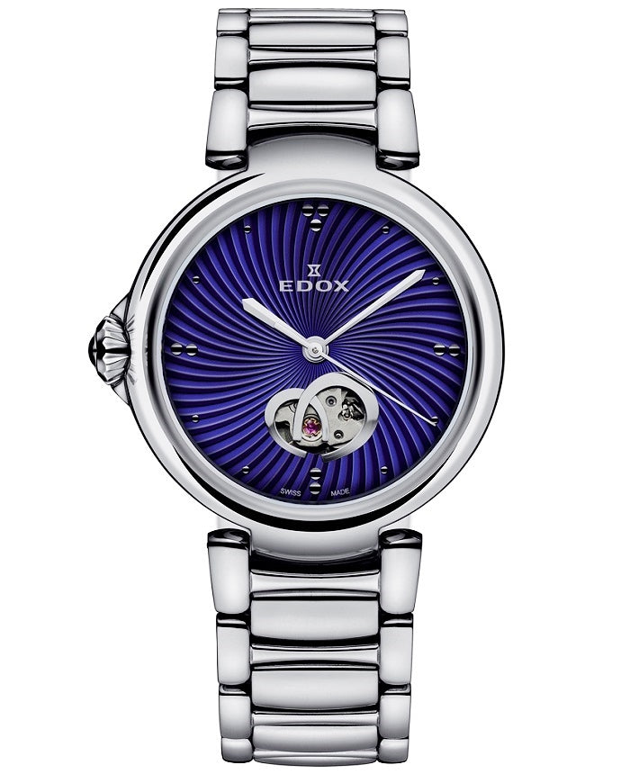 Ceas de dama EDOX Automatic LaPassion Open Heart 85025-3M-BUIN