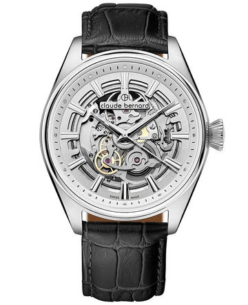 Ceas barbatesc Claude Bernard Automatic Skeleton 85307-3C-AIN