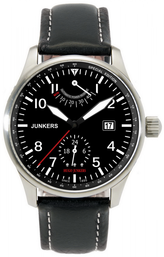 Ceas barbatesc Junkers 9100/6666-2 Hugo Automatic